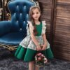 Party Princess Dress Children kids clothes 5 colors 3-14yrs Hot Selling Baby Girls Flower sequins Dress High quality new 2020