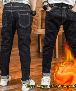 High Quality Autumn Spring Baby Jeans For Boys Pants Kids Clothes Cotton Casual Children Teenager Denim Trousers Boys Clothes