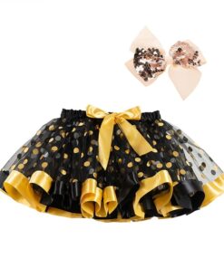 Tutu Skirt Girls Cake Tutu Pettiskirt Dance Mini Skirt Birthday Princess Ball Gown Children Kids Clothes 4 Layers Tulle Skirts