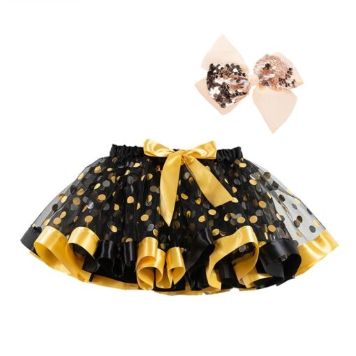 Tutu Skirt Girls Cake Tutu Pettiskirt Dance Mini Skirt Birthday Princess Ball Gown Children Kids Clothes 4 Layers Tulle Skirts