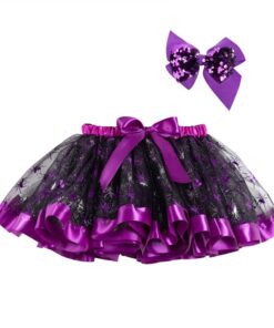 Tutu Skirt Girls Cake Tutu Pettiskirt Dance Mini Skirt Birthday Princess Ball Gown Children Kids Clothes 4 Layers Tulle Skirts