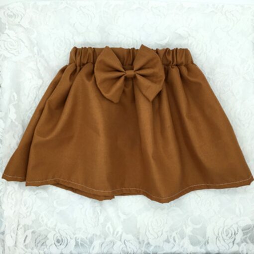 (3M-9M) Girls Skirt Fashion Wild Pettiskirt Pleated Skirt Half-length Princess Fabric Skirt Different Colors Available юбка 05*