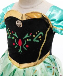 Infant Girl Christmas Dress Children's Party Anna Dress Carnival Costumes for Girls Disguise Child Elsa Anna Costume Elza Dress