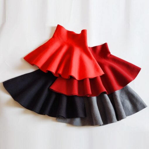 Baby Girls Winter Clothes Fashion Casual Knit Skirt Princess Tutu Skirts Kids Christmas Clothes Children Clothes