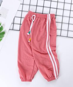 Kids Summer Pants Baby Boy Anti Mosquito Long Harem Pant Bottoms For Children 0-5years Girls Panties Toddler Trousers Joggers