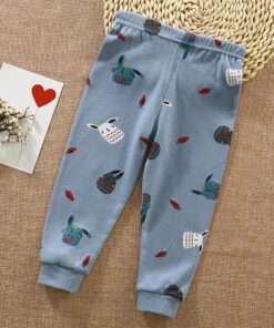 Baby Long Pants 100% Cotton Baby Harem Pants Infant Boys Girl Leggings Infant Kids Trousers Casual Baby Bottoms 0-7Y