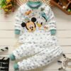0-2year Baby Clothes Set Winter Cotton Newborn Baby Boys Girls Clothes 2PCS Baby Pajamas Unisex Kids Clothing Sets