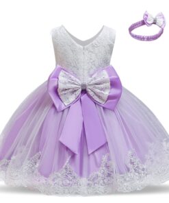Kids Dress for Girls Summer Dresses for Party and Wedding Christmas Clothing Princess Flower Tutu Dress Children Prom Ball Gown