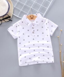 IENENS Kids Baby Boys T-shirt Clothes Clothing Summer Toddler Infant Boy Short Sleeve Tees Tops Cotton T Shirt 1 2 3 4 Years