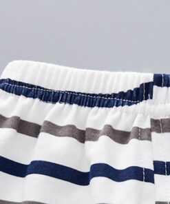 Cartoon Kids Long Pants Cotton Single Boy Cotton Trouser Striped Baby Tight Mouth Pyjama Bottoms Cotton Panties for Girl