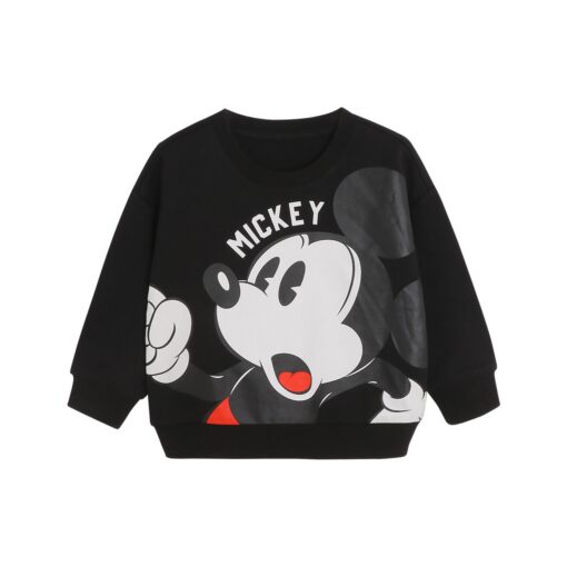 Boys Girls Hoodies Cartoon Pattern Autumn Winter Outwear Children Sweatshirts for Kids Clothes Baby Boys Girls Pullovers 2-8Y