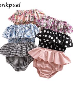 Summer Baby Girls Bloomers Newborn Diaper Cover Baby Pants with Ruffles 0-3 Years Girl Girl Shorts Bottoms Toddler Panties