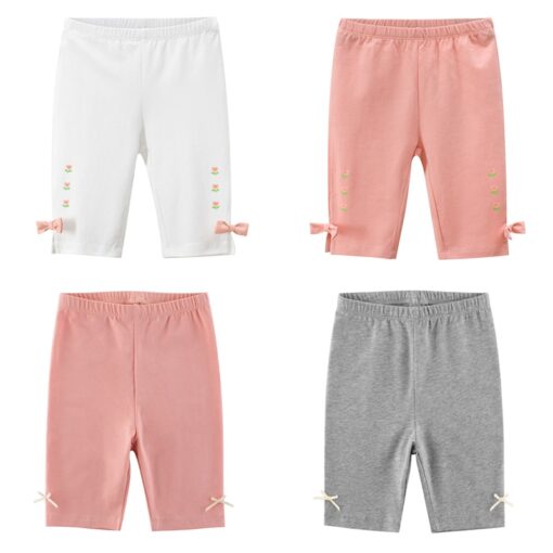 Girls Summer Sport Pants Children Candy Color 2-8 Years Kids Casual Pants Trousers Bottoms New Arrival 2020