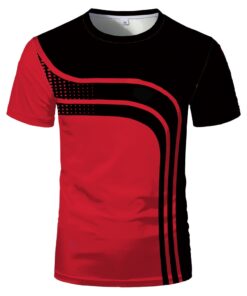 Popular Summer New Men's 3D Printing Comfortable Couple Short Sleeve T-Shirt For Women's Casual Personality Top