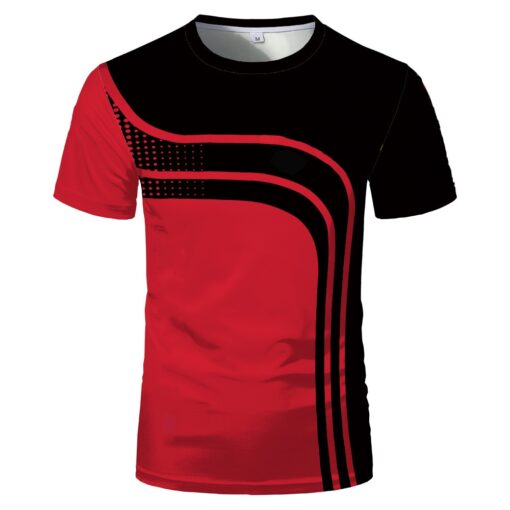 Popular Summer New Men's 3D Printing Comfortable Couple Short Sleeve T-Shirt For Women's Casual Personality Top
