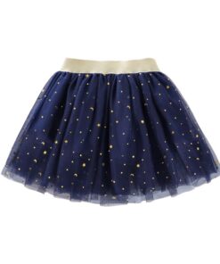 2020 Fashion Kids Mesh Miniskirts Girls Princess Stars Glitter Dance Ballet Tutu Brand Sequin Party Girl Faldas Skirt Elastic