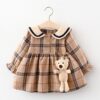 Newborn Baby Girls Dress 2020 Fall Fashion Cute Long Sleeve Princess Dresses for Infant Baby Clothing Toddler Girl Dress Vestido
