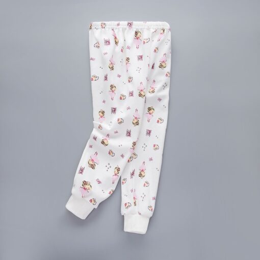 Cartoon Kids Long Pants Cotton Single Boy Cotton Trouser Striped Baby Tight Mouth Pyjama Bottoms Cotton Panties for Girl