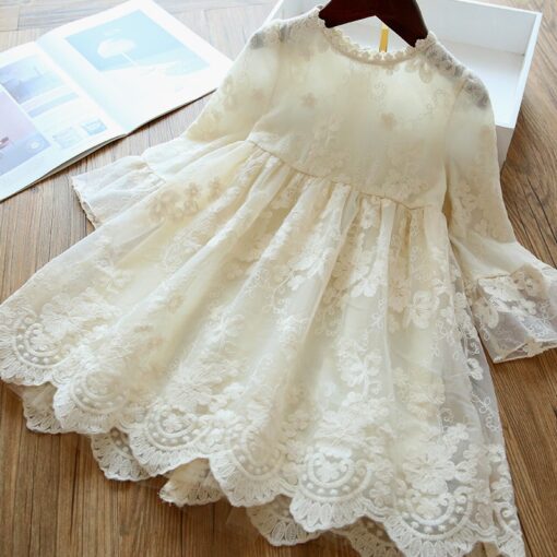 Kids dresses for Girls Christmas Clothes Half-sleeve Lace Party Costume Red Children Elegant Prom Frocks 3-8Y Girls Casual Wear