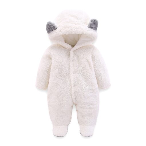 Newest Russia Baby Costume Rompers Clothes Cold Winter Boy Girl Garment Thicken Warm Comfortable Pure Cotton Newborn Clothes