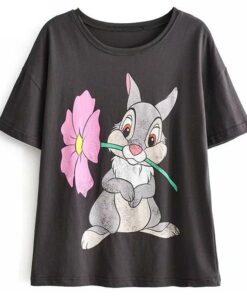 Disney Cartoon Cotton T-Shirt Women 2020 Summer Casual Mickey Mouse Daisy Duck Tshirt Women Vintage Streetwear Tee Tops T-Shirts