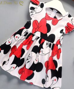 Kids Dresses Girls 2020 New Fashion Sweater Cotton Flower Shirt Short Summer T-shirt Vest Big For Maotou Beach Party Dress