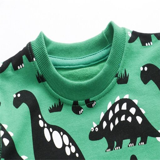 New Arrival Sweaters for Boys Girls Cotton Dinosaurs Tops Long Sleeve Winter Autumn Sweatshirts Animal Children Clothing Kid Top