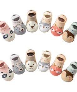 Baby Socks Cotton Toddler Floor Cute Cartoon Infant Anti-slip Socks Baby Girl Boy Soft Clothes Winter Newborn Calcetines