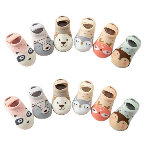 Baby Socks Cotton Toddler Floor Cute Cartoon Infant Anti-slip Socks Baby Girl Boy Soft Clothes Winter Newborn Calcetines