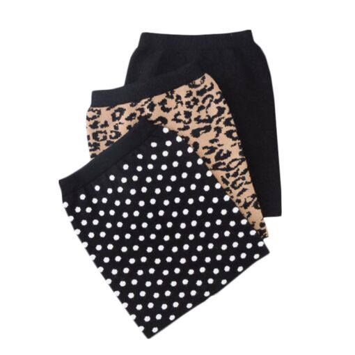 Age 2-12 Years Children's Skirt Baby Toddler Teenage Kids Skirt Knit Clothes School Girls Mini Skirts Bottoms GS57