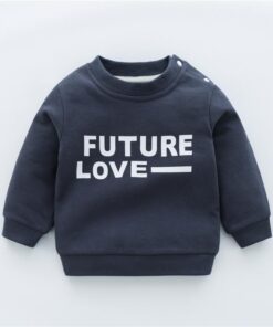 Autumn New Cute Toddler Girl Clothes Fashion Boys Sweatshirt Cartoon Animals Pattern Long Sleeve O Neck Cotton Baby Warm Outfits