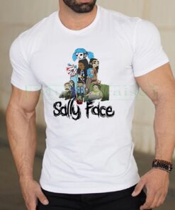 Game Sally Face t shirt Men/women Fashion Harajuku Summer T-shirt 2020 boys/girl Cotton Hip Hop Sally Face Men's Tops Tees