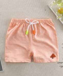 Girls Shorts Summer Shorts For Boys Cotton Kids Shorts Children Beach Shorts Clothes Flamingos Toddler Baby Clothing Pants