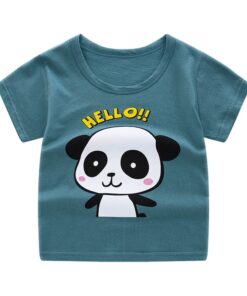 HIPAC 10%OFF Children's Short Sleeve T-shirt Cotton T-shirts Boy Kid Boys And Girls Tops Shirts Children's Tshirt