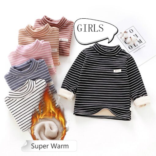 Toddler boys girls Sweatshirts Warm Autumn Winter Coat Sweater Baby Long Sleeve Outfit Tracksuit kids shirt cheap clothes 2020