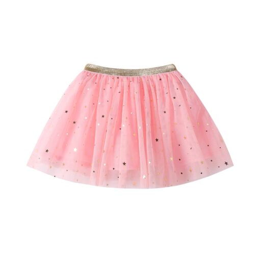 Baby Kids Girls Princess tutu Skirts Stars Glitter Sequins Party Dance Ballet Skirts Children Chiffon jupon tulle femme #10F