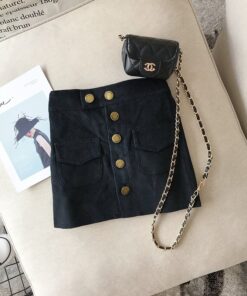 Girls autumn and winter skirts fashion Korean version of the hip skirt skirt skirt corduroy mini skirt girls skirts