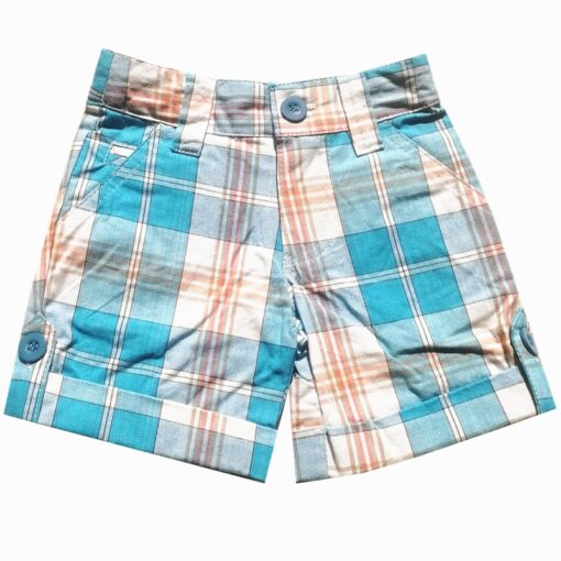 TC Summer Plaid Children Shorts Cotton Casual Boy Girls Brand Shorts Toddler Panties Kids Beach Short Sports Pants Baby Clothing