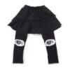 Tonytaobaby New Winter Style Baby Girl with Plush Eyes Bottom Pants Toddler Girl Winter Clothes