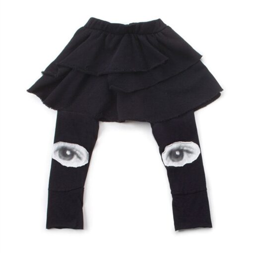 Tonytaobaby New Winter Style Baby Girl with Plush Eyes Bottom Pants Toddler Girl Winter Clothes