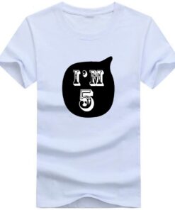 I'm 1 2 3 4 5 6 years birthday kids t shirt boys girls cotton print t shirt party short sleeve baby O-neck tshirt boy girl tops