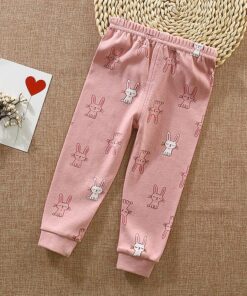 Baby Long Pants 100% Cotton Baby Harem Pants Infant Boys Girl Leggings Infant Kids Trousers Casual Baby Bottoms 0-7Y