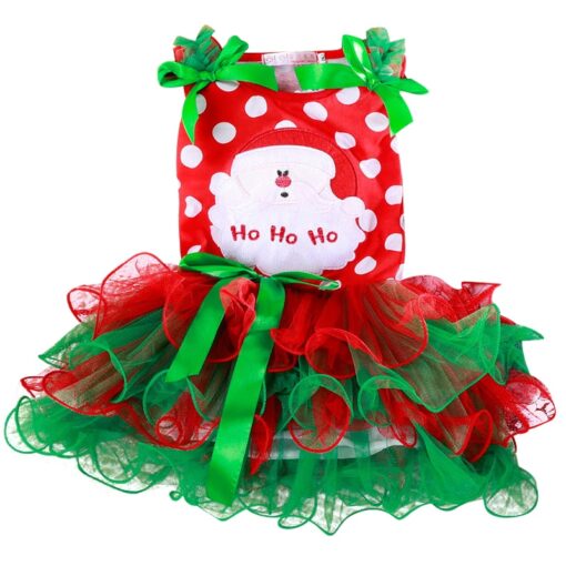 Fancy New Year Baby Girl Carnival Santa Dress For Girls Summer Mouse Christmas Children Clothing Party Tulle Kids Costume