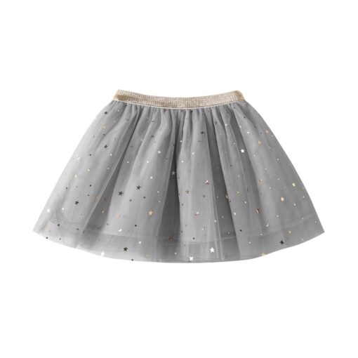 Baby Kids Girls Princess tutu Skirts Stars Glitter Sequins Party Dance Ballet Skirts Children Chiffon jupon tulle femme #10F