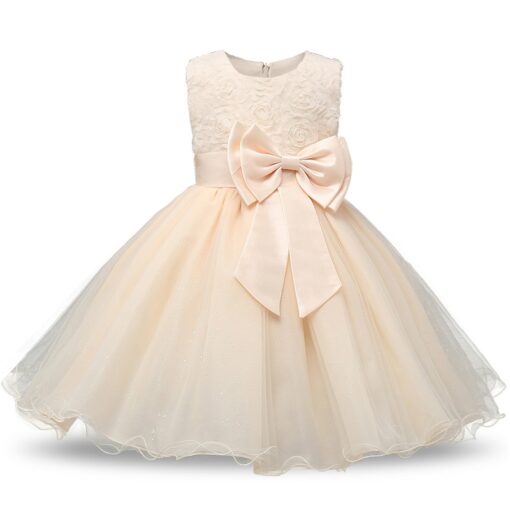Kids Dress for Girls Summer Dresses for Party and Wedding Christmas Clothing Princess Flower Tutu Dress Children Prom Ball Gown