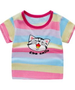 HIPAC 10%OFF Children's Short Sleeve T-shirt Cotton T-shirts Boy Kid Boys And Girls Tops Shirts Children's Tshirt