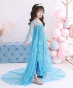 Dress for Girls Kids Christmas Dress Halloween Cosplay Costume Children Birthday Party Clothing Girls Princess Costume