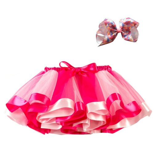 2020 Summer Colorful Pettiskirt Children Party Girls Skirt Kids Birthday Mini tutu Skirt Toddler Girls Unicorn Skirt Clothing