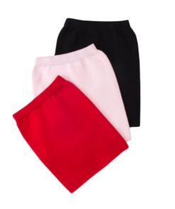 Age 2-12 Years Children's Skirt Baby Toddler Teenage Kids Skirt Knit Clothes School Girls Mini Skirts Bottoms GS57