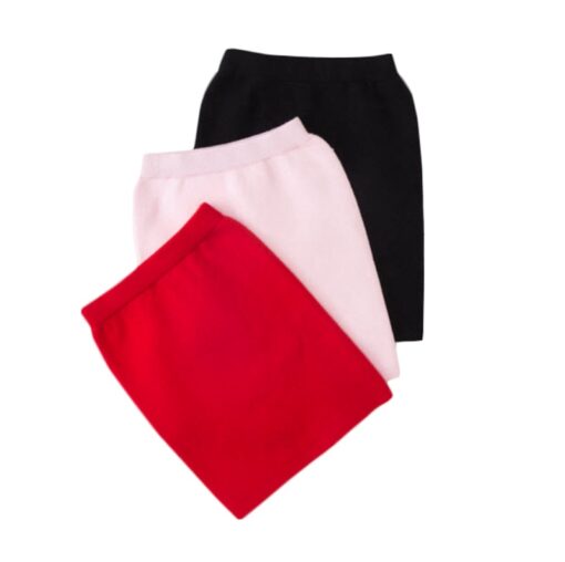 Age 2-12 Years Children's Skirt Baby Toddler Teenage Kids Skirt Knit Clothes School Girls Mini Skirts Bottoms GS57